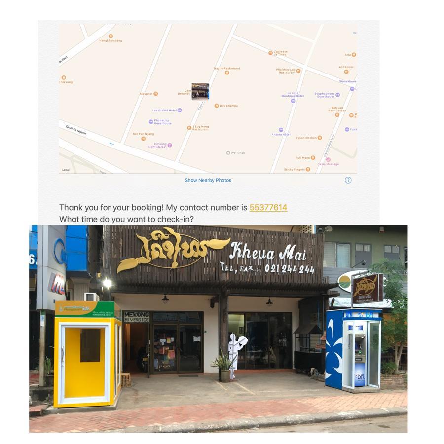 Mekong Riverside Vientiane Exterior foto